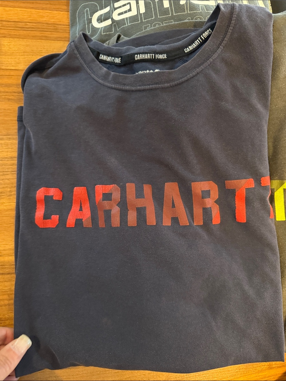15 Carhartt Force Relaxed Fit T-Shirt Mens Size XL Short Sleeve Crew-Neck - Picture 2 of 16
